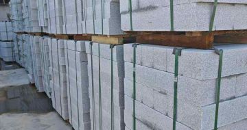 荆门芝麻白路牙石，路侧石