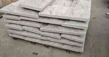 荆门芝麻白蘑菇石，自然面