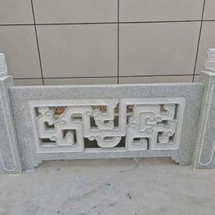 荆门芝麻白河道栏杆 桥栏杆