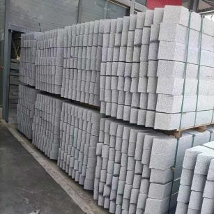 荆门芝麻白树围石 树池