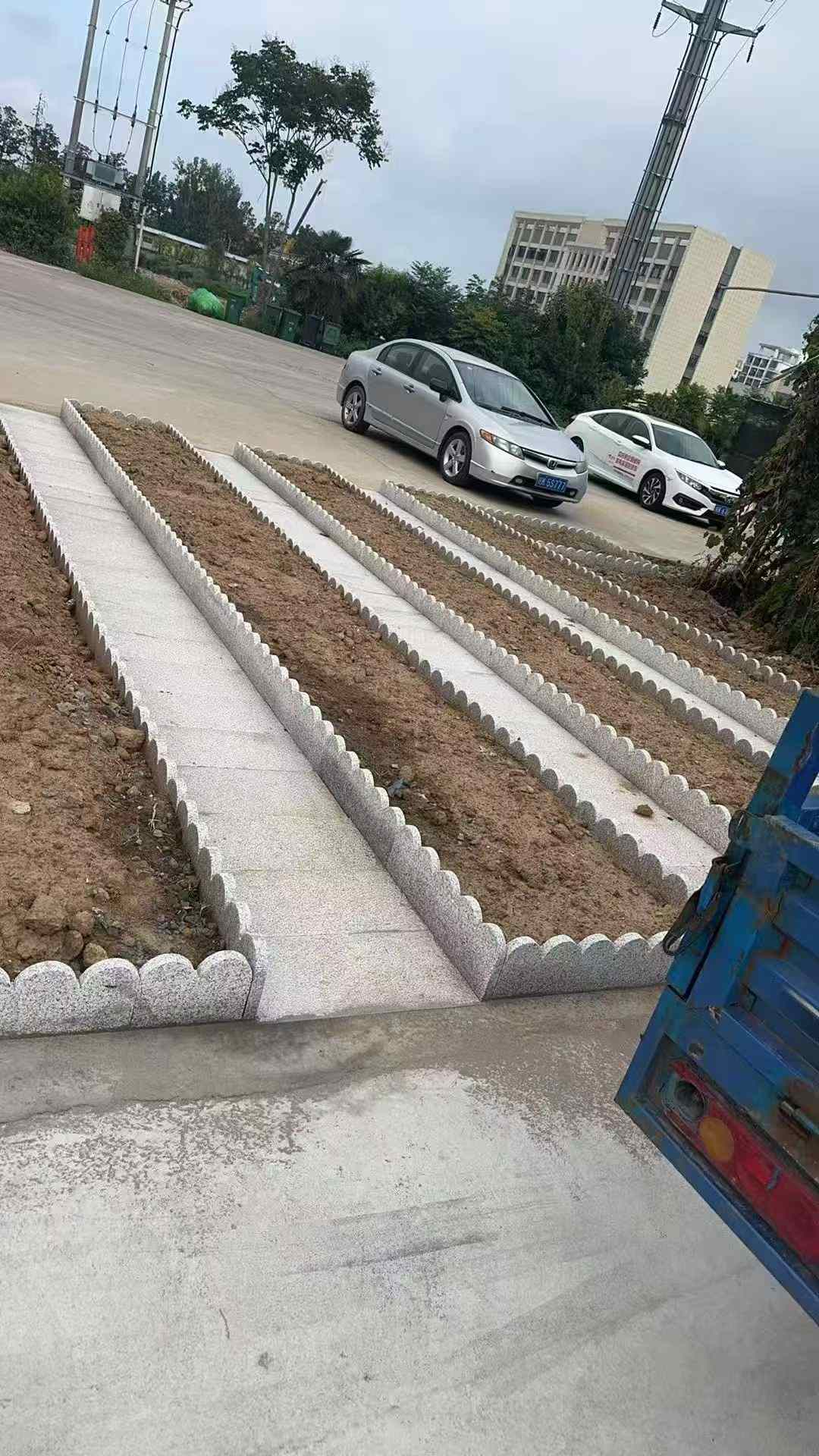 荆门芝麻白花边石