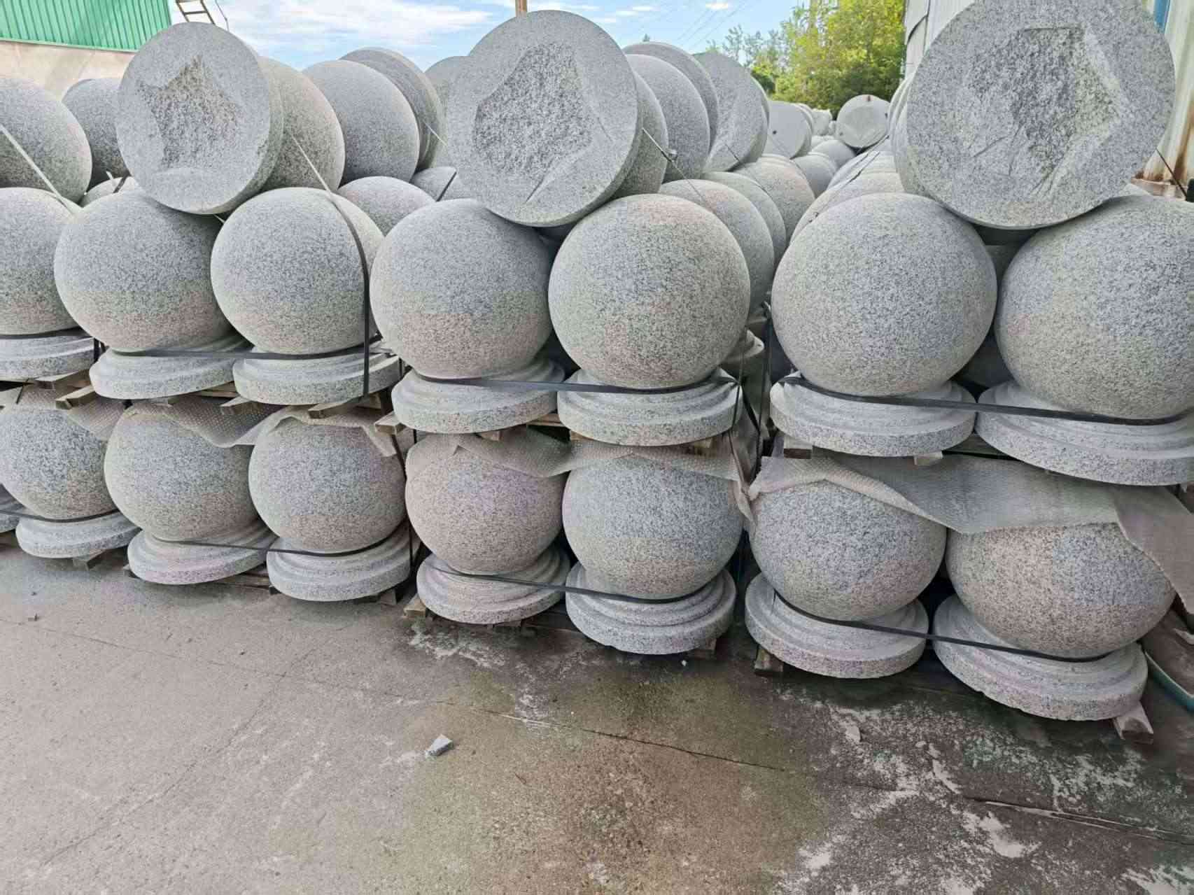 荆门圆球石球挡车球