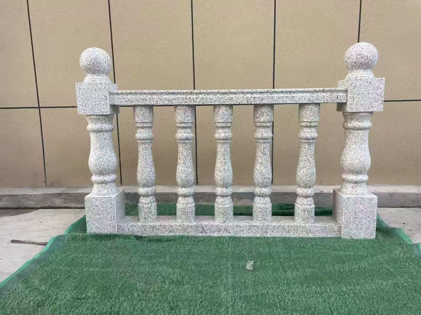 荆门芝麻白阳台栏杆 花岗岩栏杆