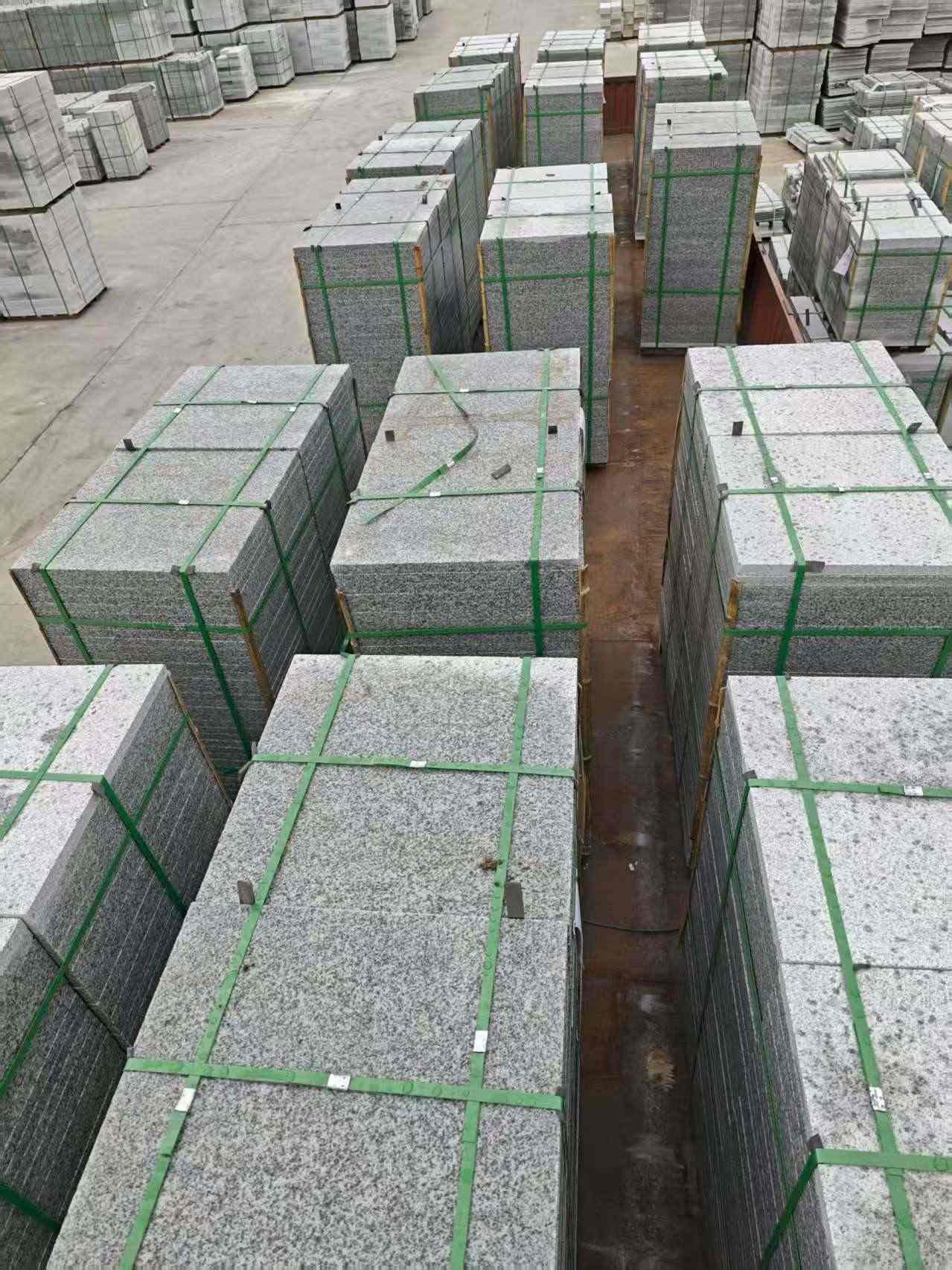 荆门芝麻白地铺板  地铺石