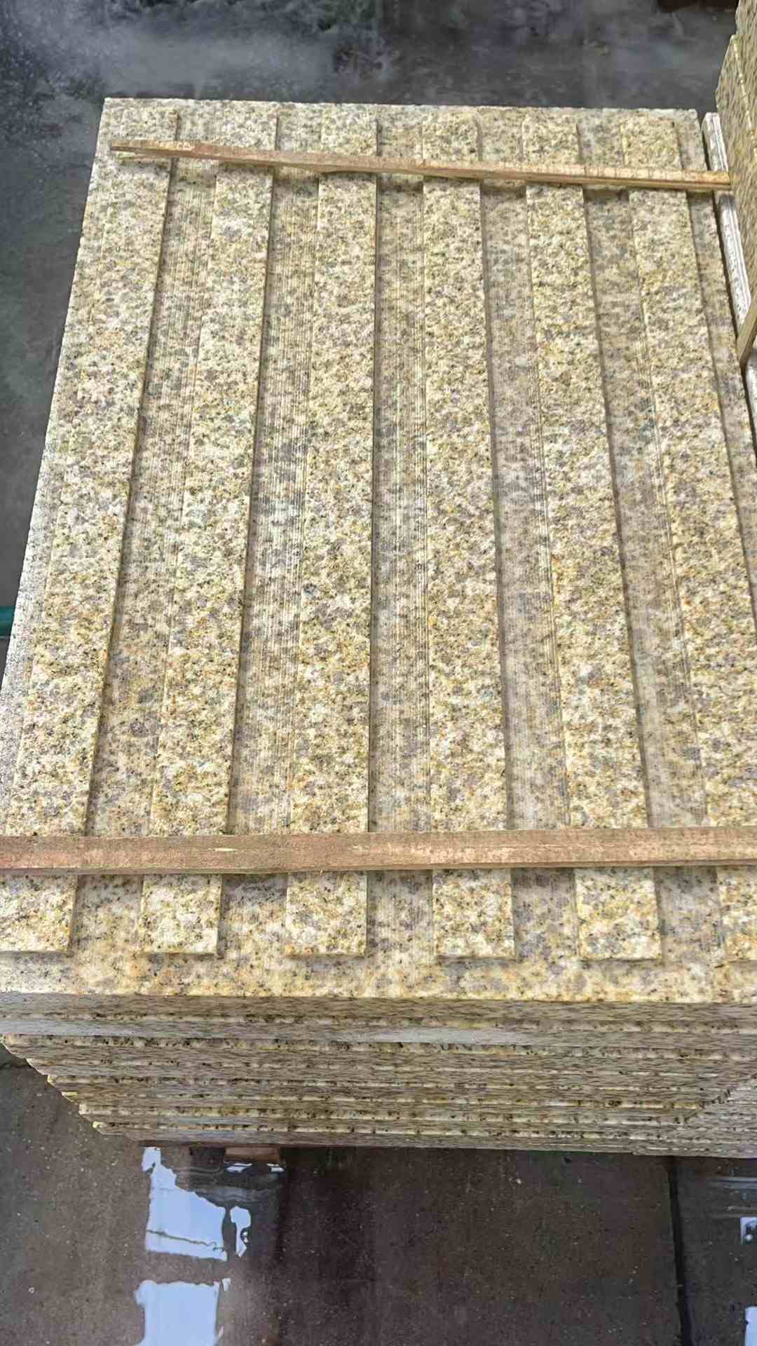 荆门黄金麻盲道 石材盲道