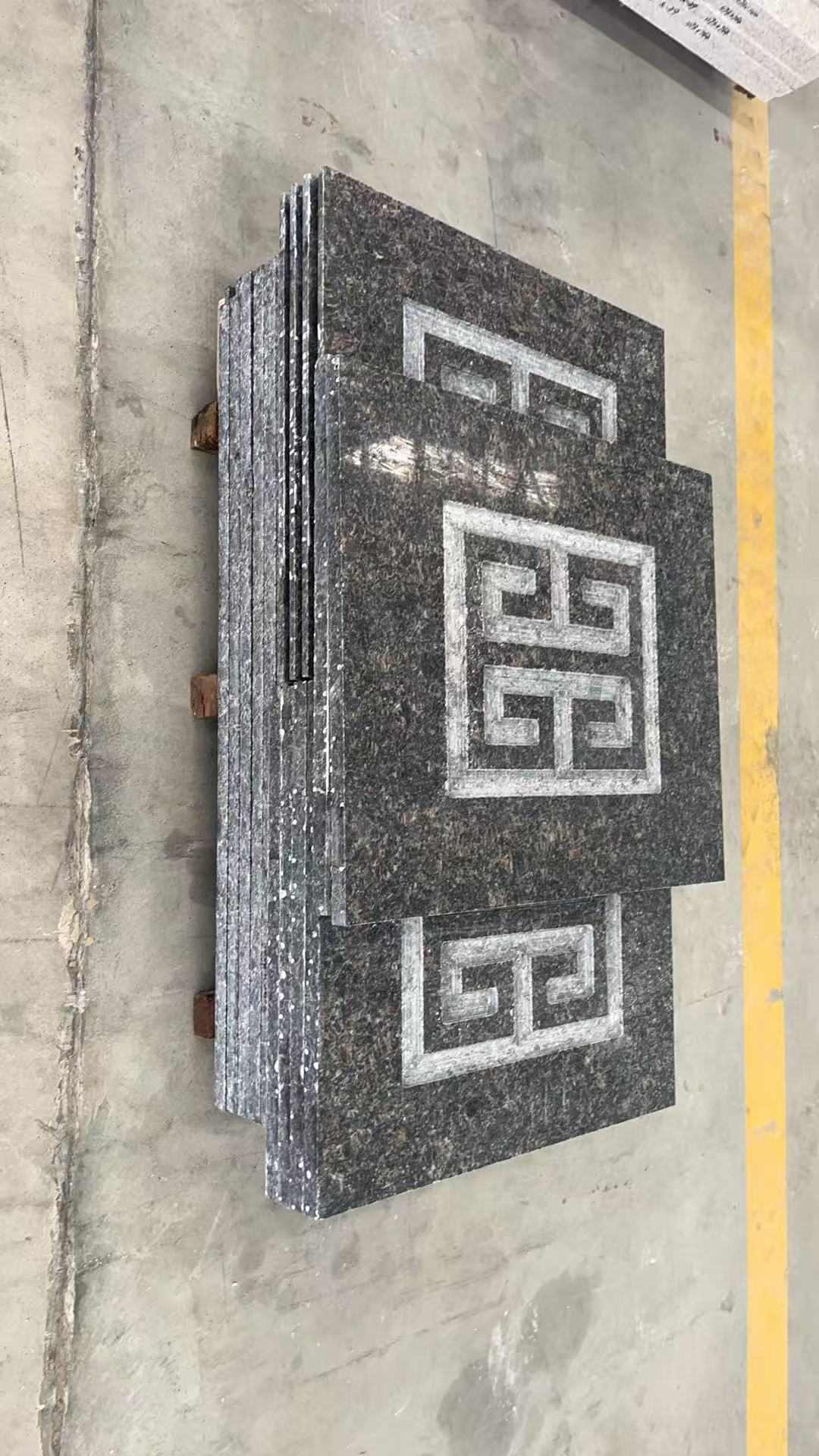 荆门英国棕回纹雕刻版